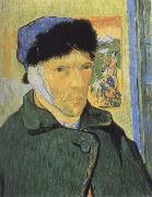 Vincent Van Gogh Self-portrait with Bandaged Ear oil painting reproduction